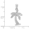 Gold Polished Palm Tree Pendants