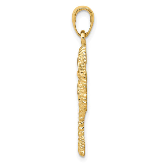 14k Palm Tree Pendant