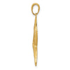 Gold Polished Starfish Pendants
