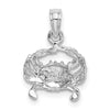 Gold Polished Crab Pendants