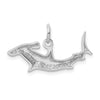 Gold Polished Shark Pendants