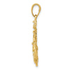 Gold Polished Anchor Pendants