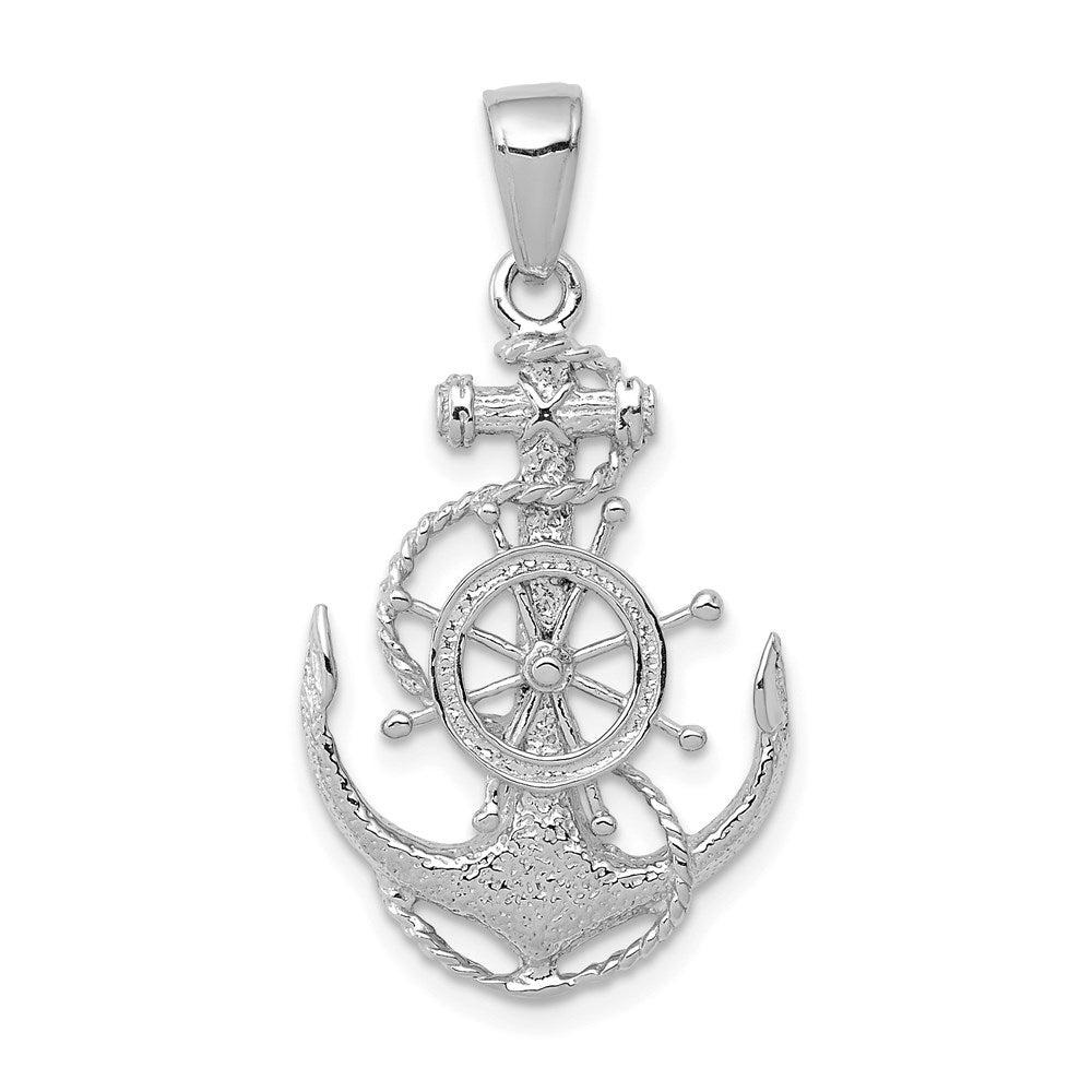 Gold Polished Anchor Pendants