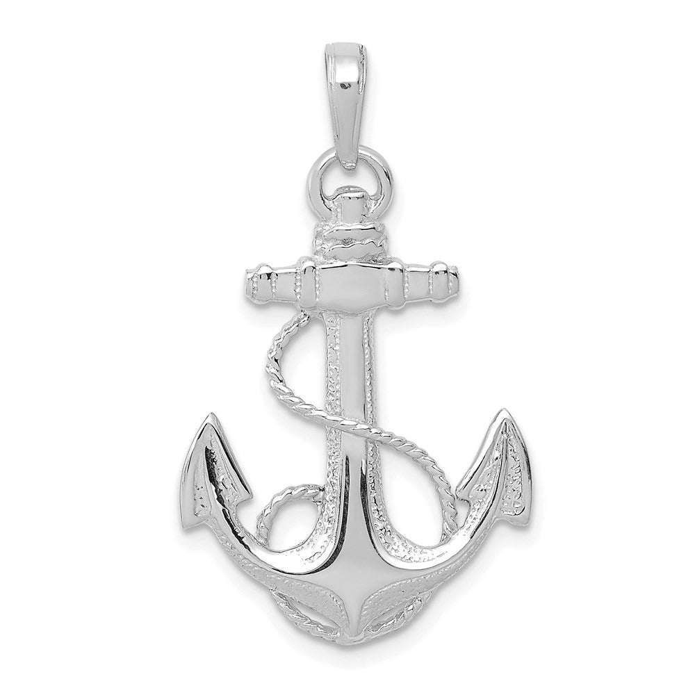 Gold Polished Anchor Pendants