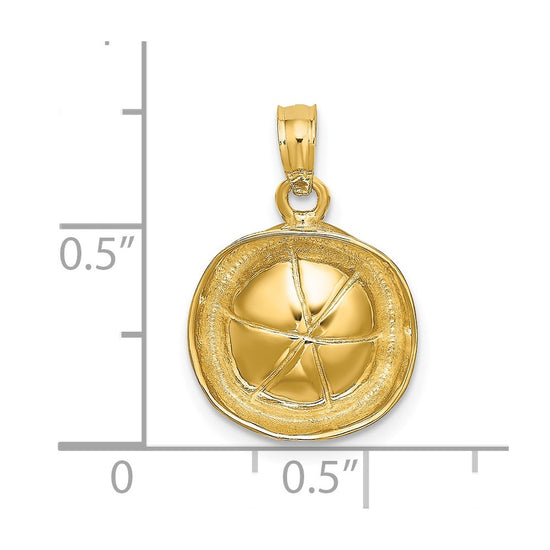 14K 3-D Sailor Hat Charm