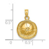 14K 3-D Sailor Hat Charm