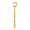 14K Boy Waving Pendant