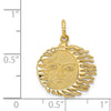 Gold Polished Celestial Pendants