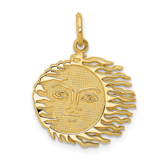 Gold Polished Celestial Pendants