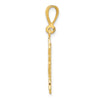 Gold Polished Celestial Pendants