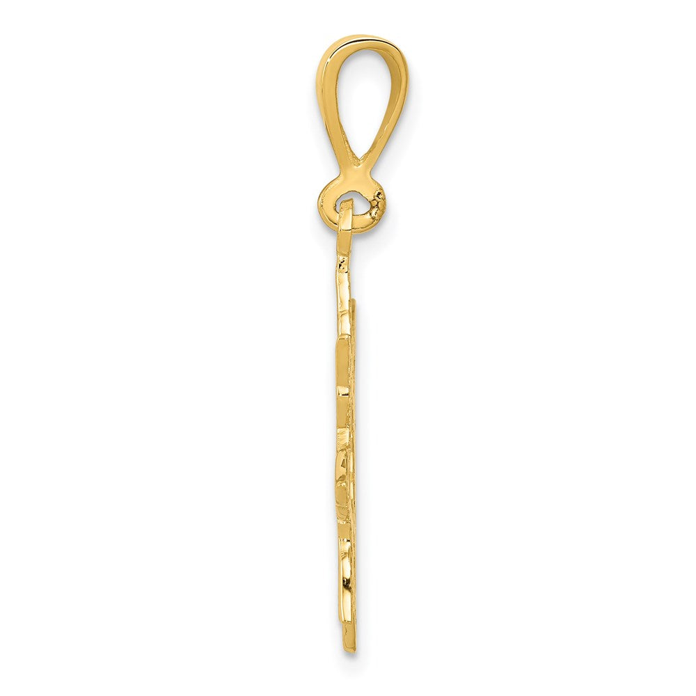 Gold Polished Celestial Pendants