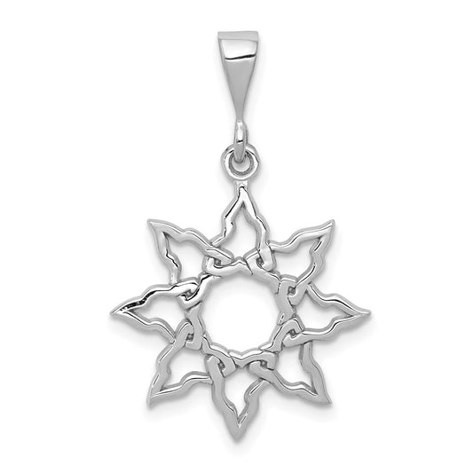 Gold Polished Celestial Pendants