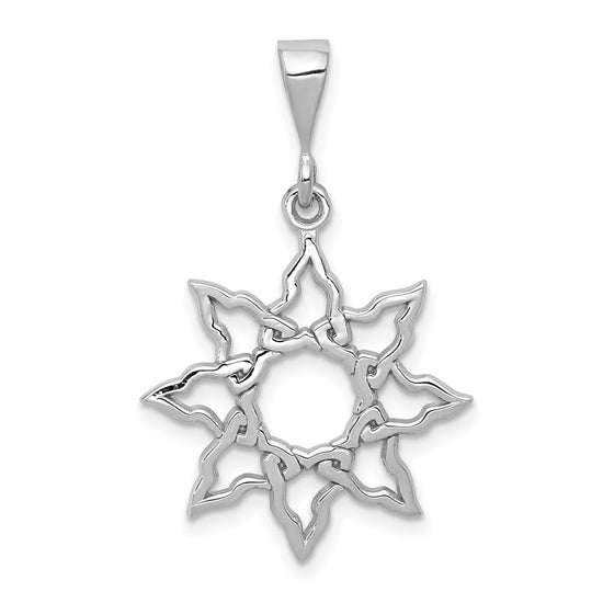 Gold Polished Celestial Pendants