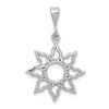 Gold Polished Celestial Pendants