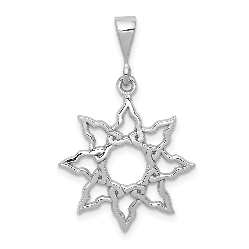 Gold Polished Celestial Pendants