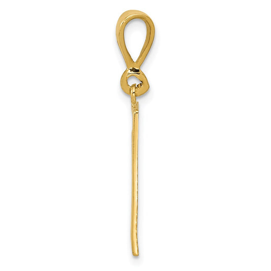 14k Strength Symbol Pendant