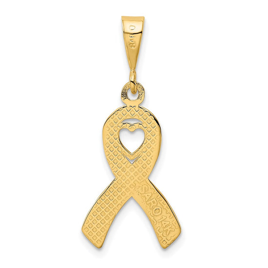 Gold Polished Awareness Pendants
