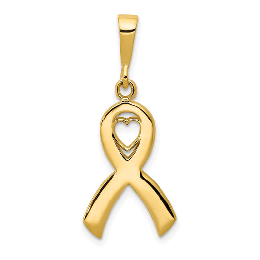 Gold Polished Awareness Pendants