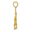 Gold Polished Eagle Pendants