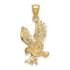Gold Polished Eagle Pendants