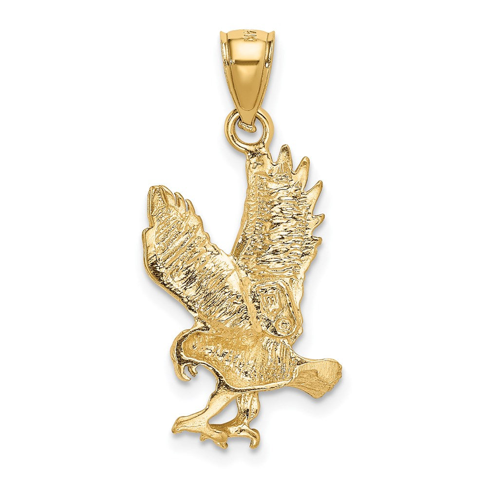 Gold Polished Eagle Pendants