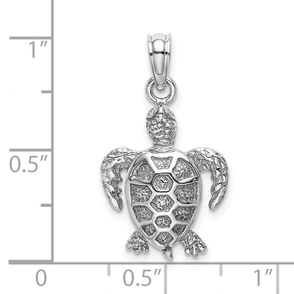 Gold Polished Turtle Pendants