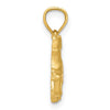 Gold Polished Farm Animal Pendants