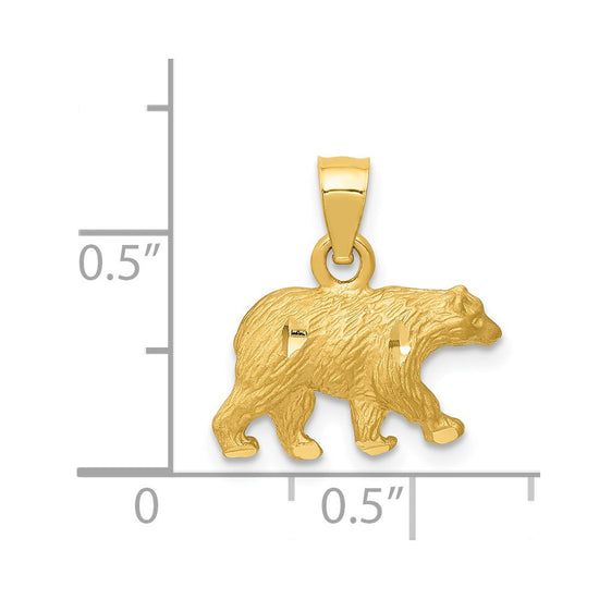 Gold Polished Forest Animal Pendants
