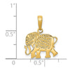 Gold Polished Jungle Animal Pendants