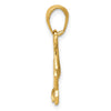 Gold Polished Horse Pendants