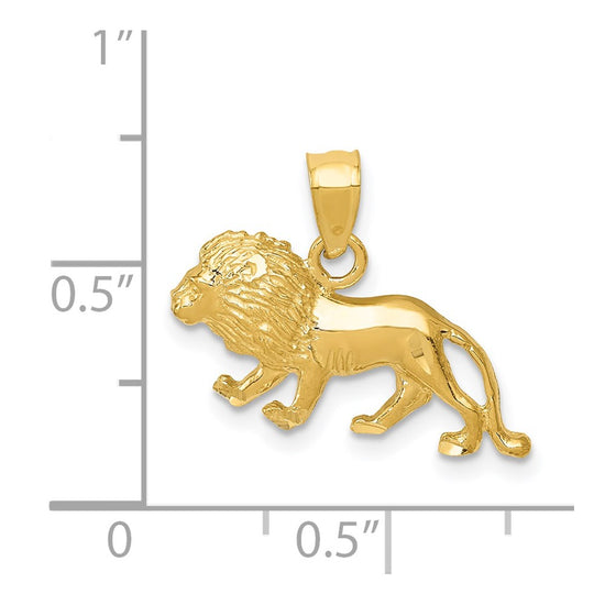Gold Polished Jungle Animal Pendants