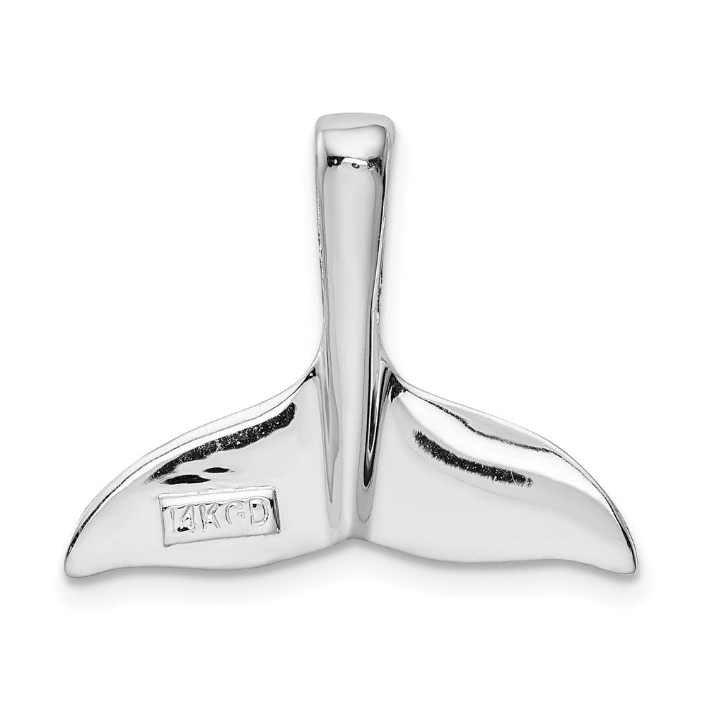 Gold Polished Whale Tail Pendants