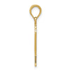 14k Baby Grand Piano Pendant