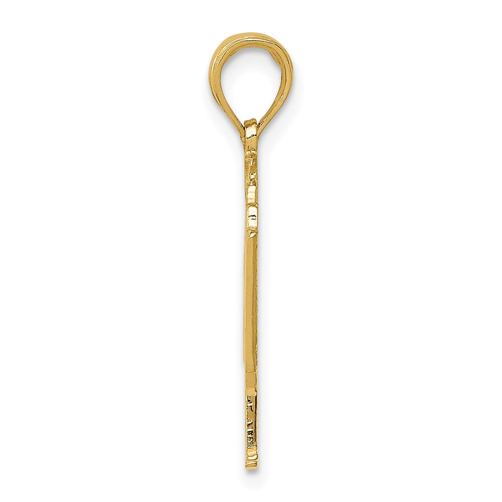 14k Baby Grand Piano Pendant