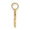 14K HOLE IN ONE with Golf Club Charm
