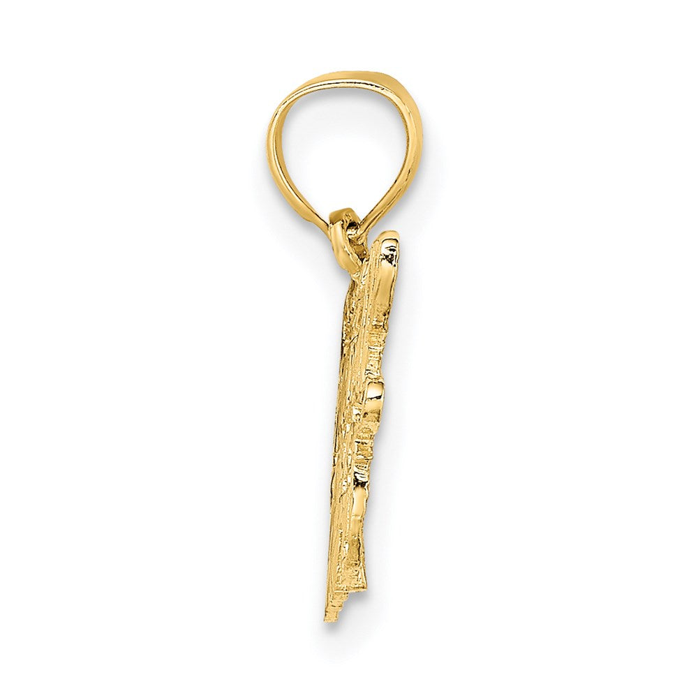 Gold Polished Sports Pendants