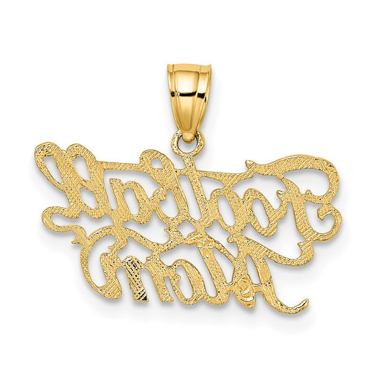 Gold Polished Sports Pendants