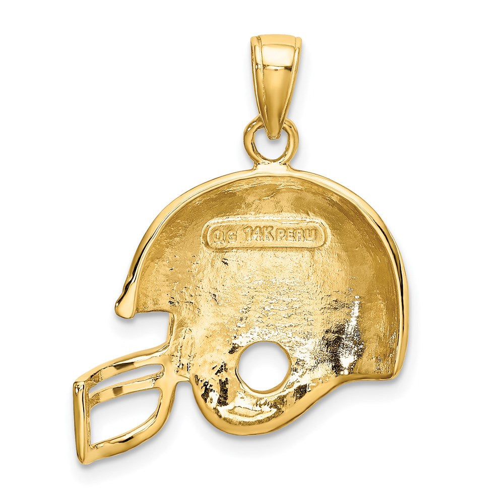 Gold Polished Sports Pendants