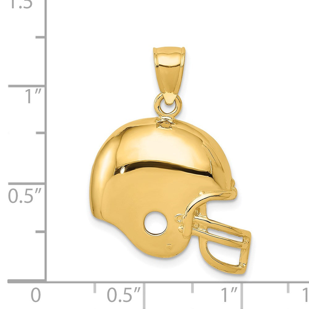 Gold Polished Sports Pendants