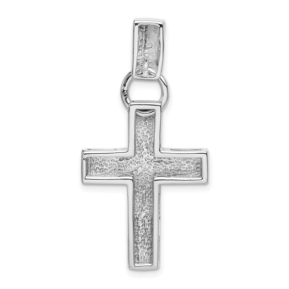 Gold Polished Latin Cross Pendant