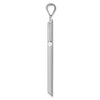 14k White Gold Large Polished Hollow Cross Pendant