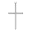 Gold Hollow Latin Cross Pendant