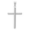 Gold Hollow Latin Cross Pendant