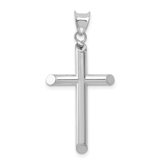 Gold Hollow Latin Cross Pendant