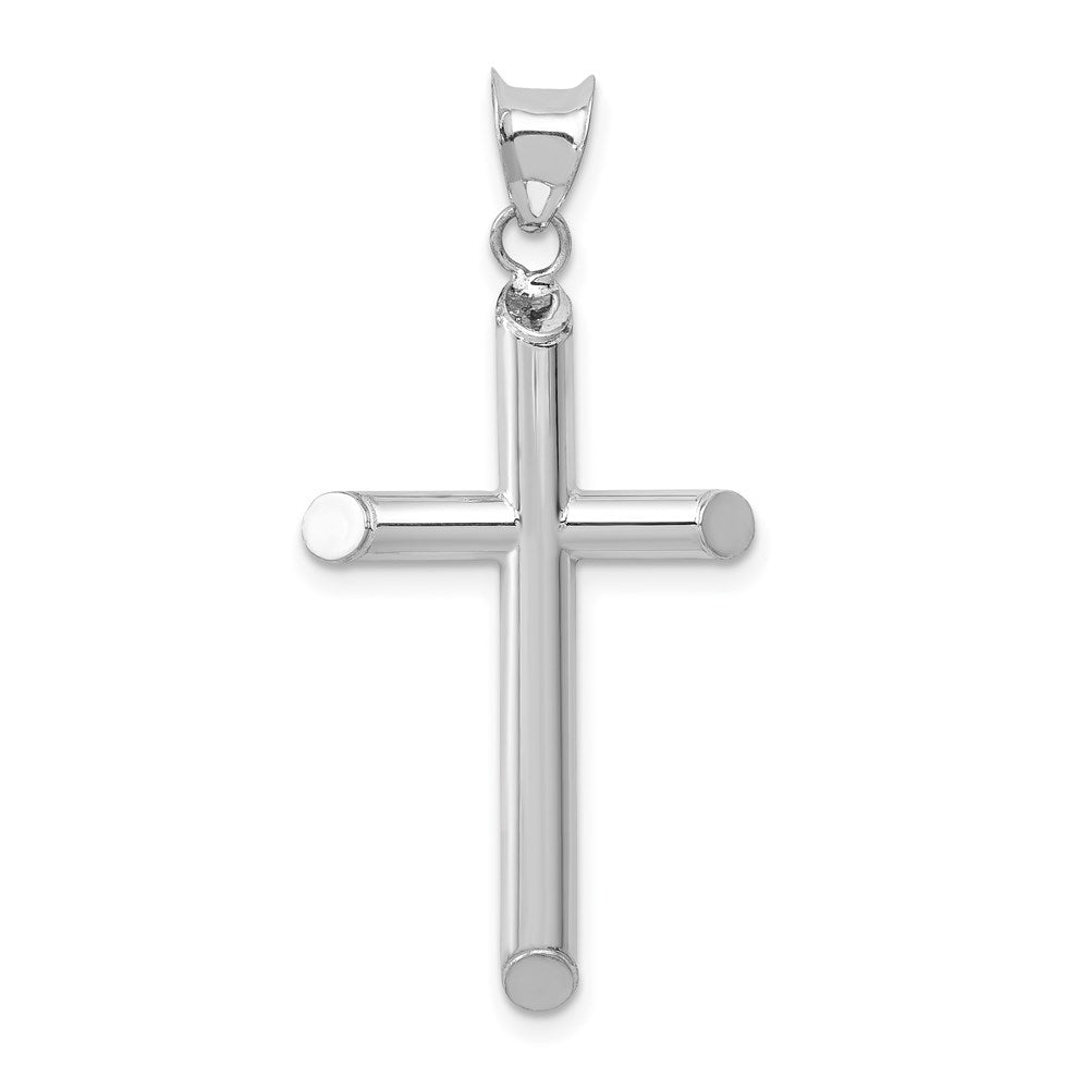 Gold Hollow Latin Cross Pendant