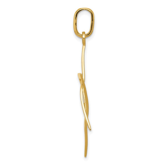 Gold Star of David Pendants