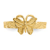 14K Butterfly Toe Ring