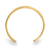 14K Footprints Toe Ring