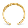 14K Heart Toe Ring