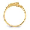 Gold Childs Crucifix Ring